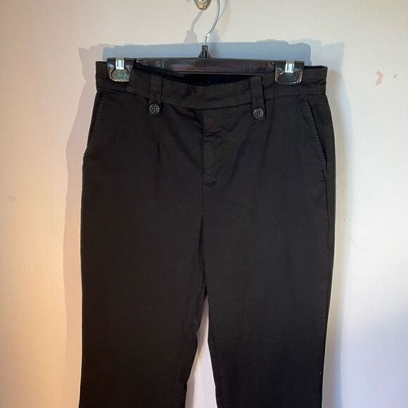 J Brand Flared Puddle Cuff Ankle. High rise, brushed cotton, Size 27. So cool - Picture 3 of 13